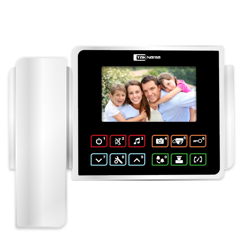 آیفون تصویری تکنما 4.3 اینچ با ارتباط داخلی مدل C43