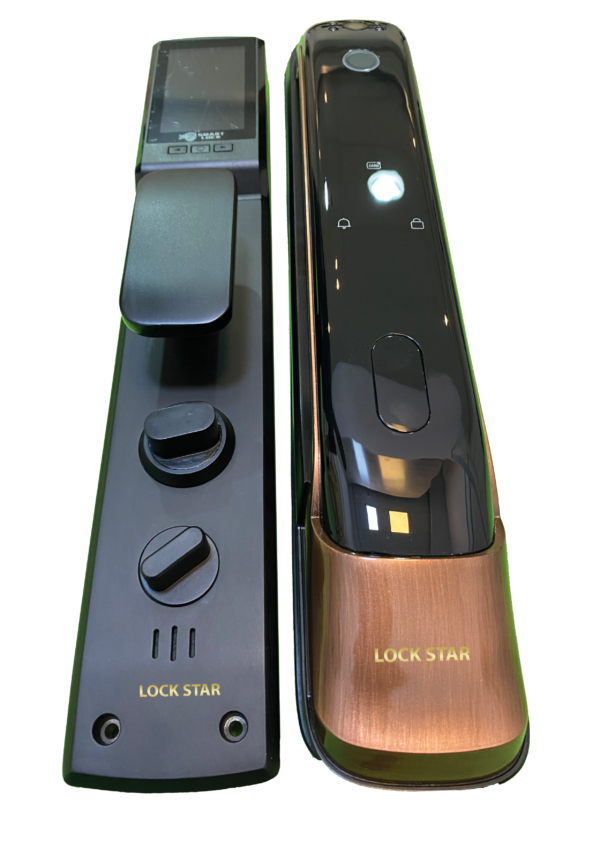 قفل اثر انگشتی دستگیره دیجیتال دوربین دار لاک استار مدل LC-250G