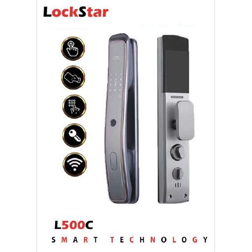 قفل اثر انگشتی دستگیره دیجیتال دوربین دار لاک استار مدل L500C